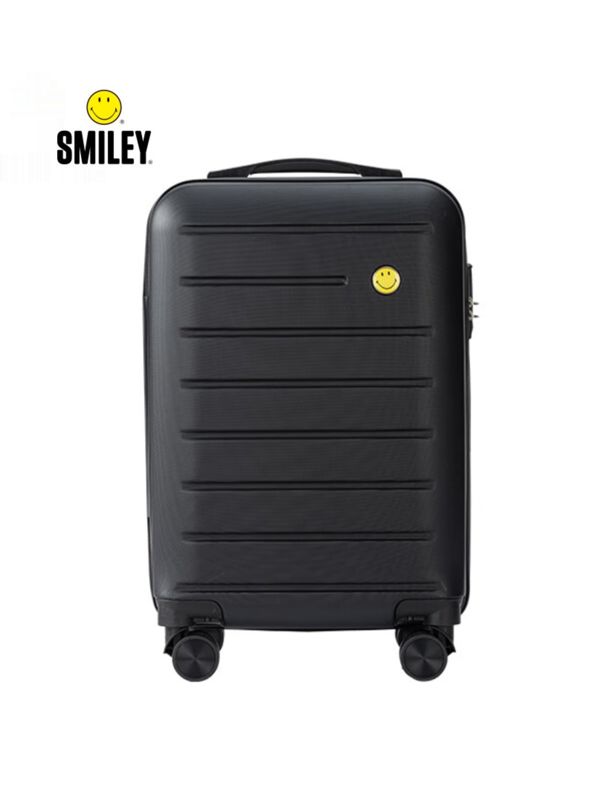 笑脸SMILEY拉杆箱行李旅行箱20寸登机箱万向轮ABS+PC材质高抗加固