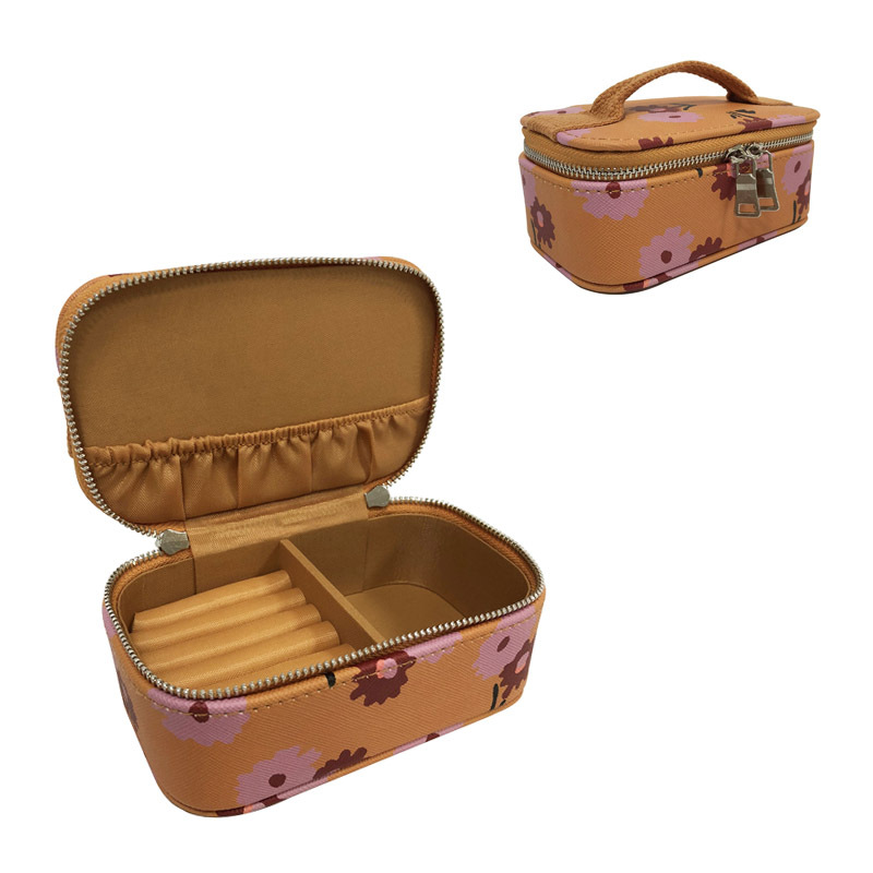 Jewellery box, handheld jewellery box, earring ring necklace, multipurpose jewelry box.